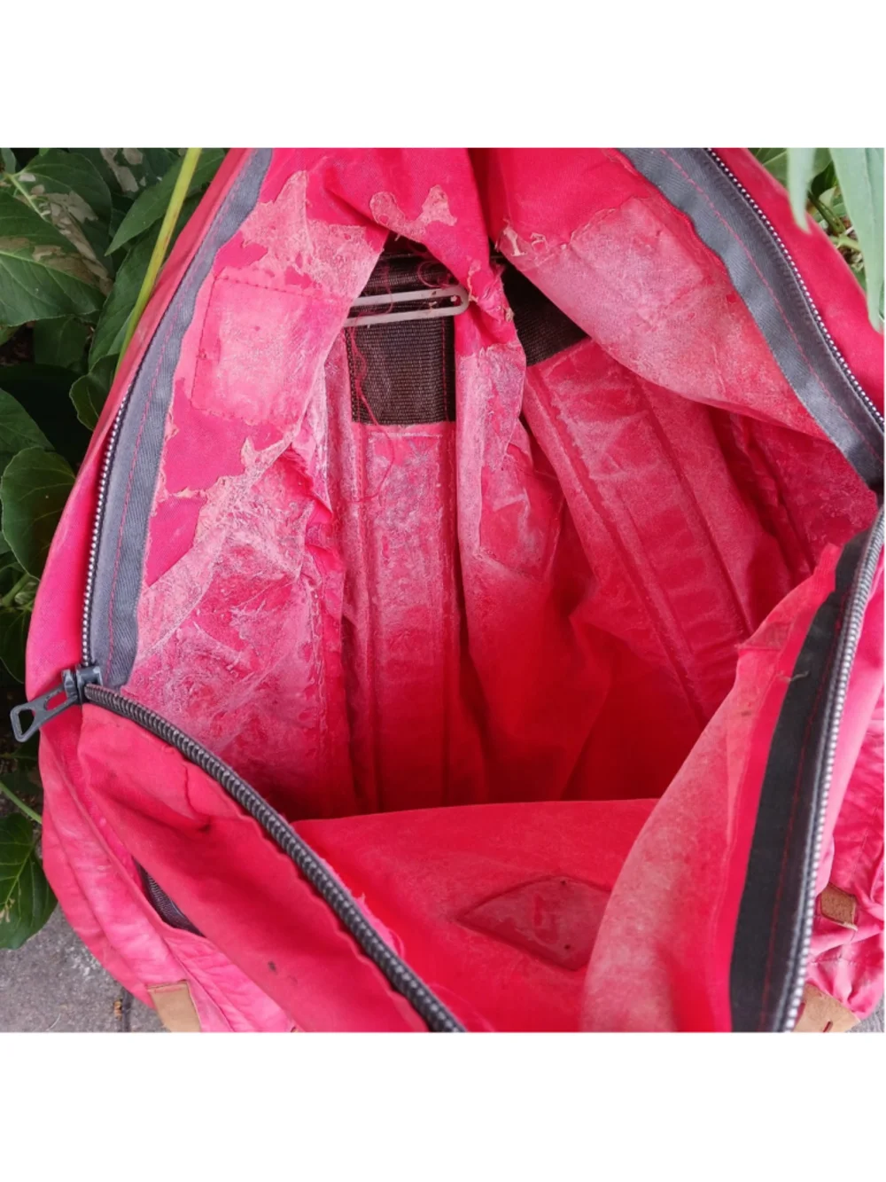 Vintage 80s The North Face Hiking Backpack Rucksack Orange